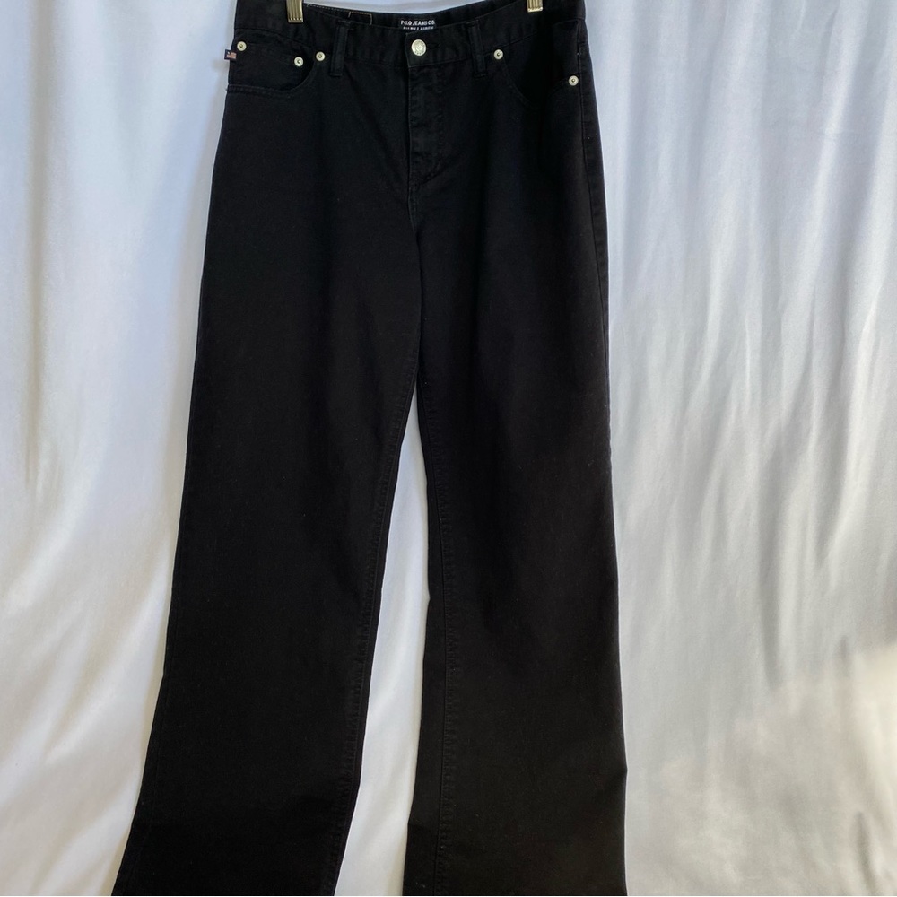 Ralph Lauren Polo Blk Jeans Size 10